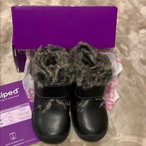 Pediped Rosa Faux Fur Lined Boots Sz 23/7 Toddler
